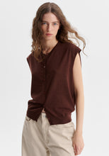 画像をギャラリービューアに読み込む, MORRISON River Knit Button Vest