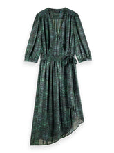 Load image into Gallery viewer, SCOTCH &amp; SODA Asym Wrap Dress