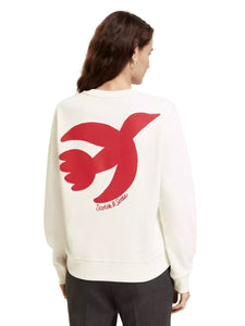 SCOTCH & SODA Peace Bird Sweatshirt
