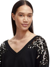 Load image into Gallery viewer, SCOTCH &amp; SODA V Sequin Sweater