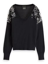 Load image into Gallery viewer, SCOTCH &amp; SODA V Sequin Sweater