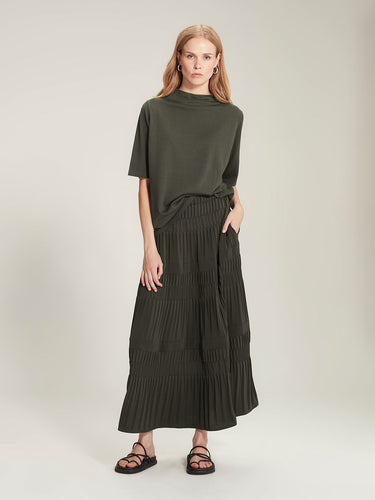 SILLS Alma Pleat Skirt