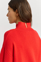 Load image into Gallery viewer, TOORALLIE Merino Split Neck Funnel Jumper