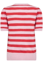 Laden Sie das Bild in den Galerie-Viewer, SAINT TROPEZ Mila SS Stripe Pullover