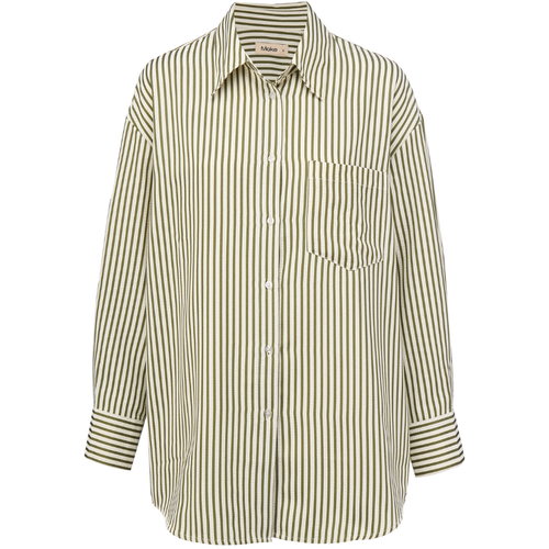MOKE Sassy LS Stripe Shirt