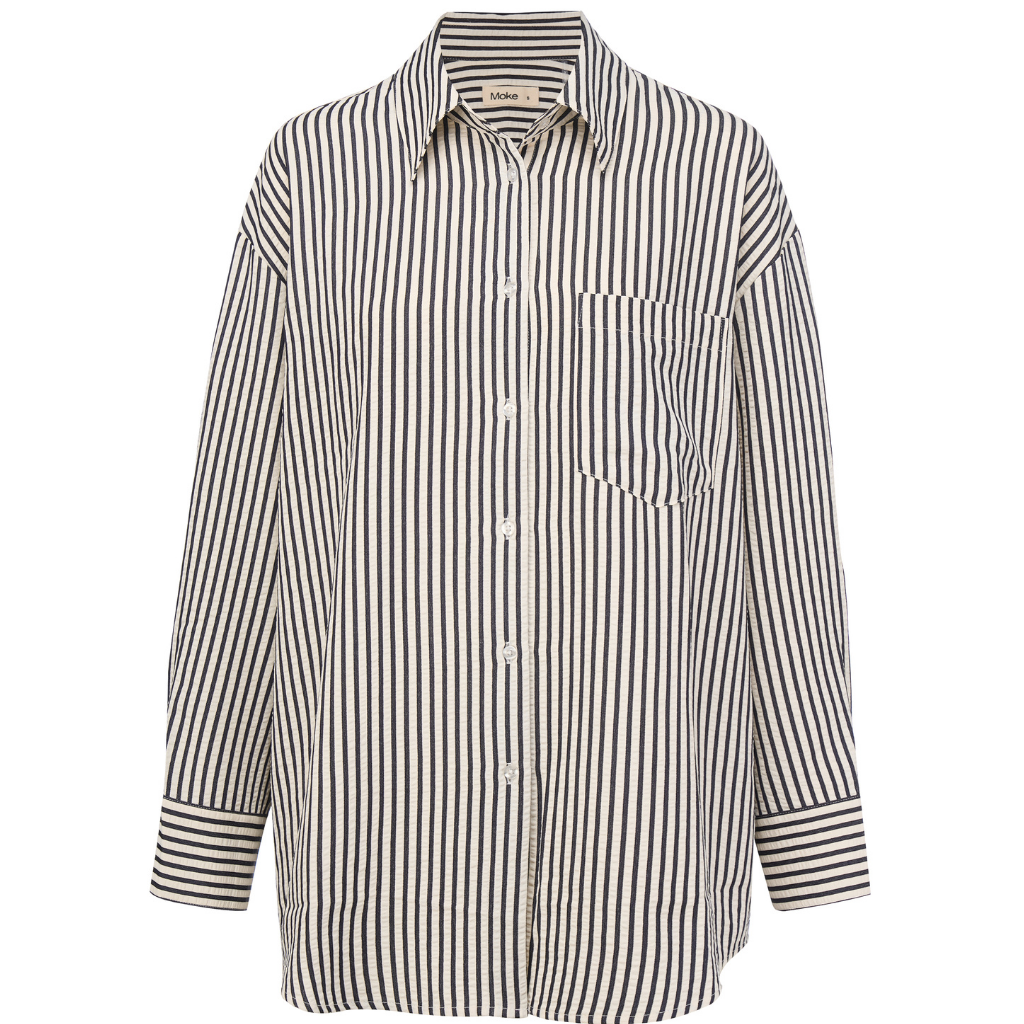 MOKE Sassy LS Stripe Shirt