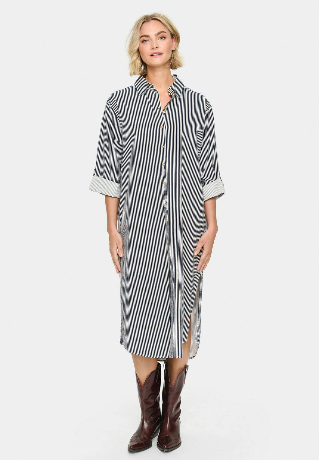 SAINT TROPEZ Zalinda Shirt Dress