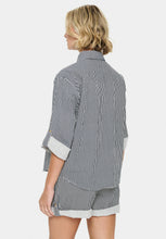 Laden Sie das Bild in den Galerie-Viewer, SAINT TROPEZ Zalinda Stripe Shirt