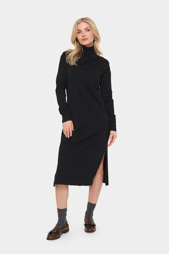 SAINT TROPEZ Rollneck Dress