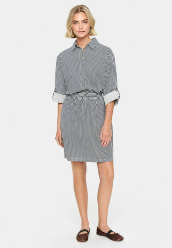 SAINT TROPEZ Zalinda Stripe Skirt