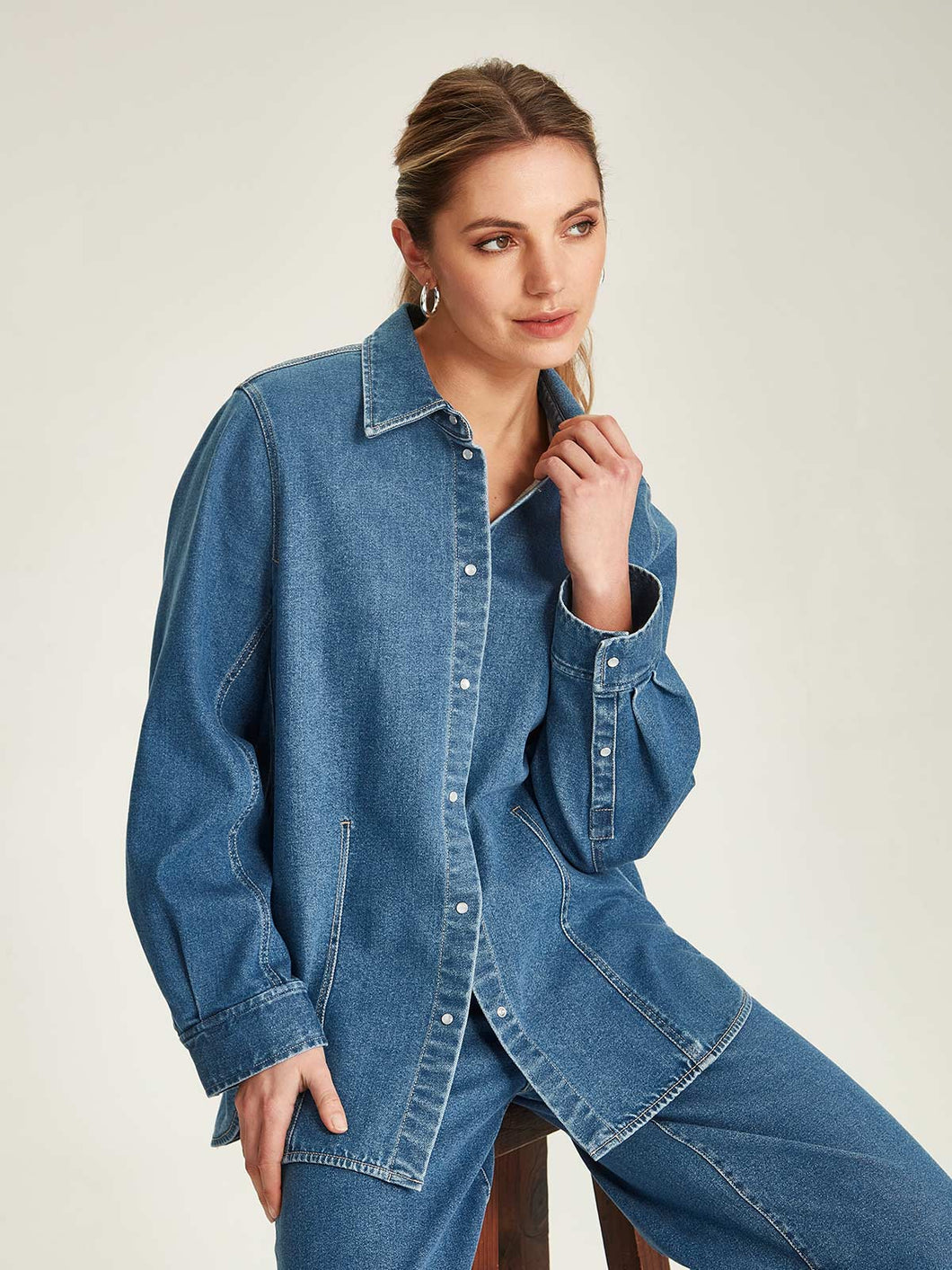 SILLS Hailey Denim Shirt