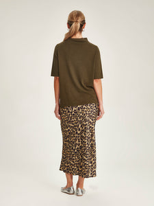 SILLS Bella Leopard Skirt