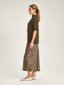 SILLS Bella Leopard Skirt