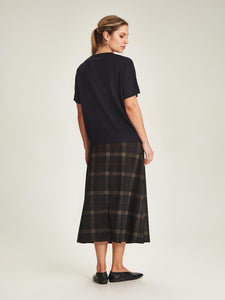 SILLS Helena Check Skirt