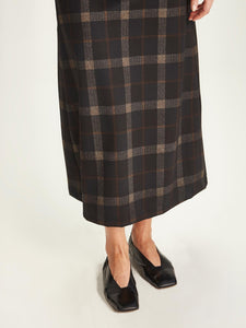 SILLS Helena Check Skirt