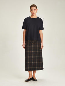 SILLS Helena Check Skirt