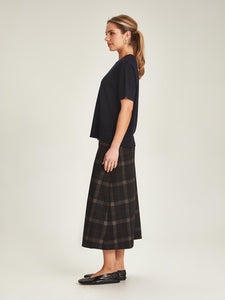 SILLS Helena Check Skirt