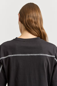 TOORALLIE Relaxed Crop Tee