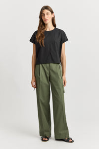 TOORALLIE Drawstring Top