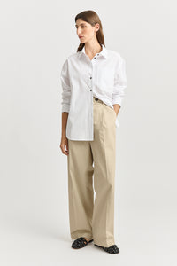 TOORALLIE Relaxed Cotton Shirt