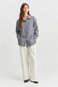 TOORALLIE Relaxed Cotton Shirt