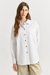 TOORALLIE Relaxed Cotton Shirt