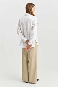 TOORALLIE Relaxed Cotton Shirt
