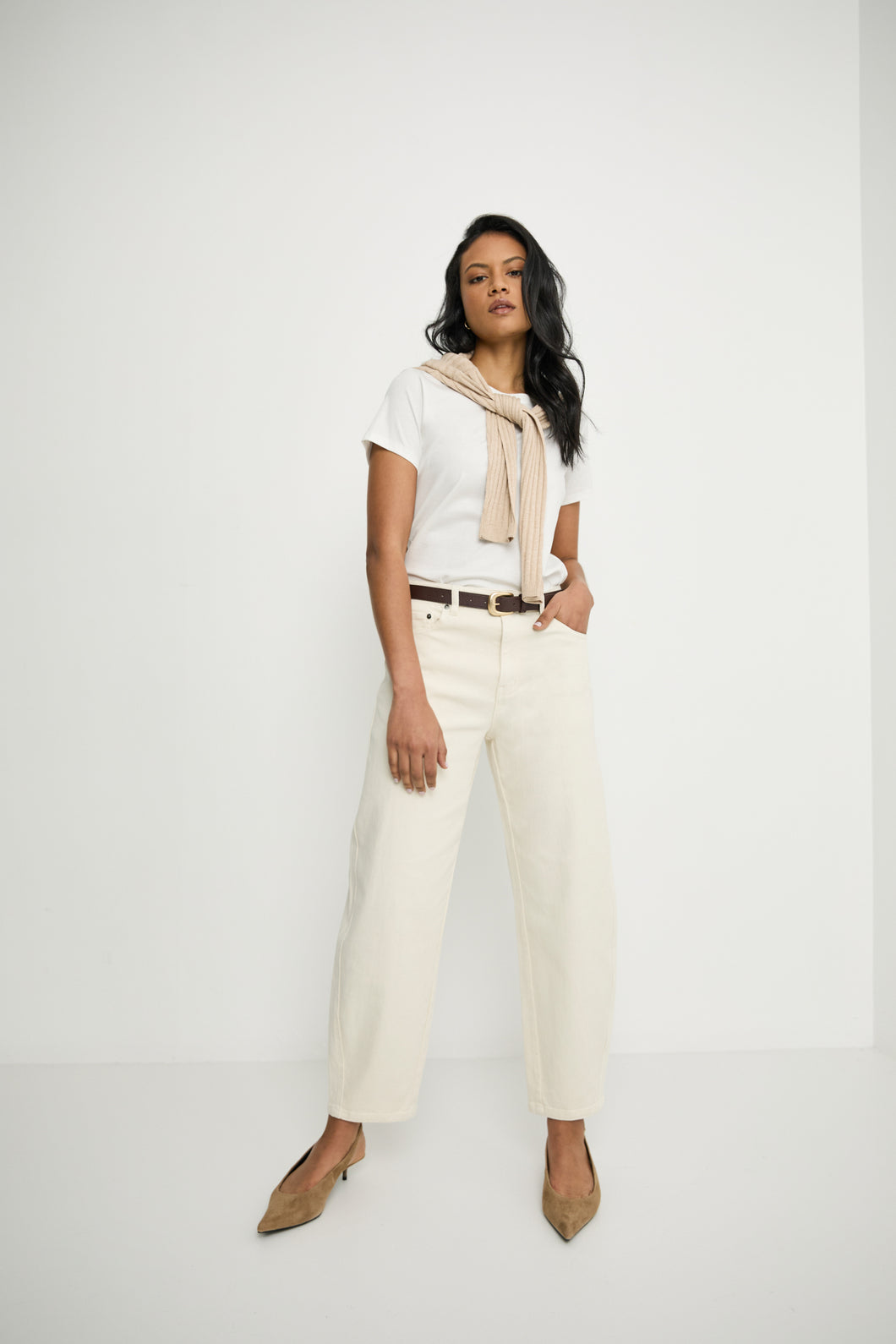 MARLOW The Curve Barrel Jean