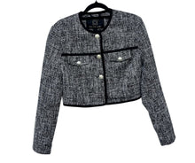 Load image into Gallery viewer, DEA Crop Chanel Style Woollen Jacket