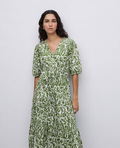 YERSE Anemone Floral Dress