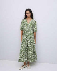 YERSE Anemone Floral Dress