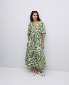 YERSE Anemone Floral Dress
