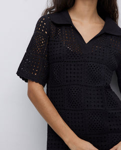YERSE Sam Crochet Dress
