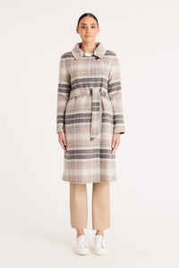 CABLE Claude Check Coat