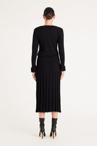 CABLE Merino Pleated Dress