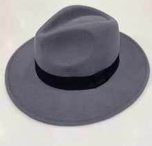 Cargar imagen en el visor de la galería, FREE SPIRIT Wool Wide Hatband Fedora 003