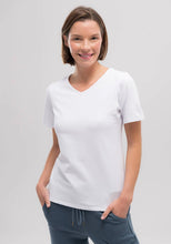 Load image into Gallery viewer, UNTOUCHED WORLD Organic Cotton V Tee